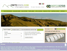 Tablet Screenshot of cretesenesi.com